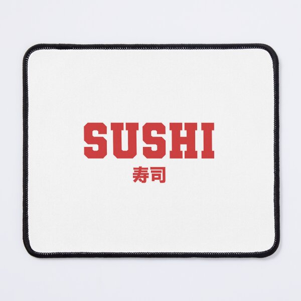 Item preview, Sushi Japanese Culinary Typography Design designed and sold by TravelCamel.