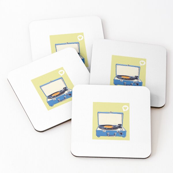 Item preview, Blue Vinyl Record Player designed and sold by Nice En.