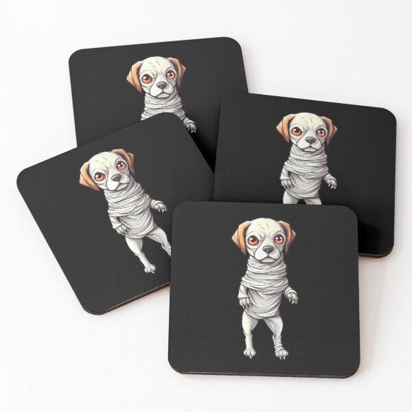 Item preview, Halloween Mummy Dog: Wrapped in Spookiness designed and sold by hamishby.