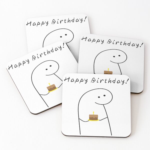 Item preview, Happy Birthday Flork Meme Reaction  designed and sold by ShopKate.