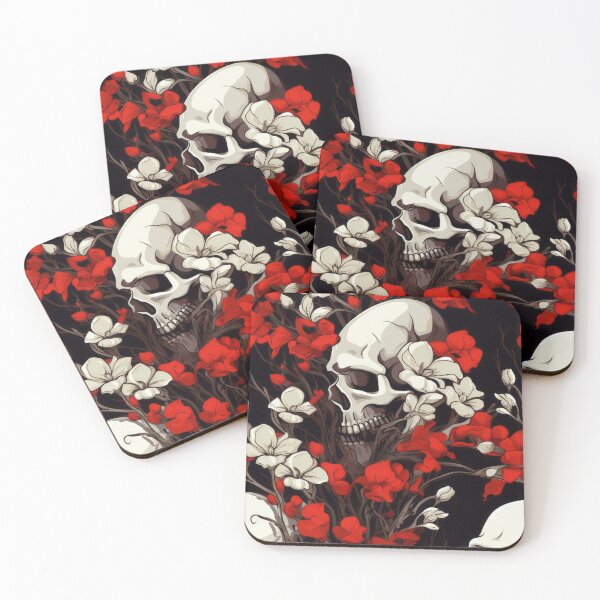 Item preview, Floral Skulls designed and sold by FR--Studio.