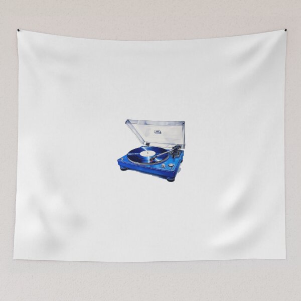 Item preview, Blue Vinyl Record Player designed and sold by Nice En.