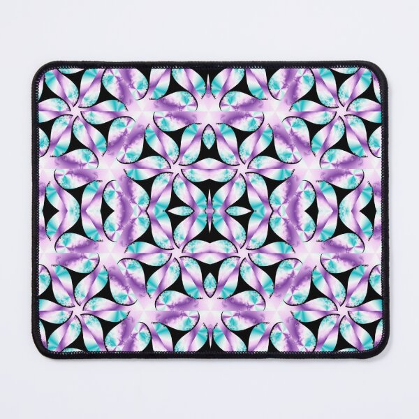 Item preview, Abstract Purple & Teal Fractal Flowers 4 designed and sold by SXW Designs.