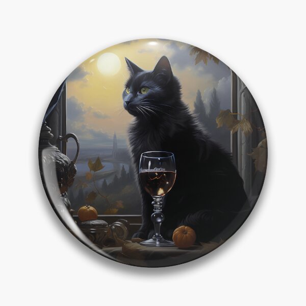 Item preview, Rococo Elegance: The Halloween Cat designed and sold by DeenaDee.