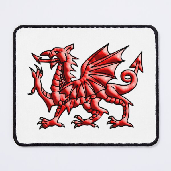 Item preview, Welsh Dragon (with the illusion of three dimensional relief) designed and sold by Robin3DT.