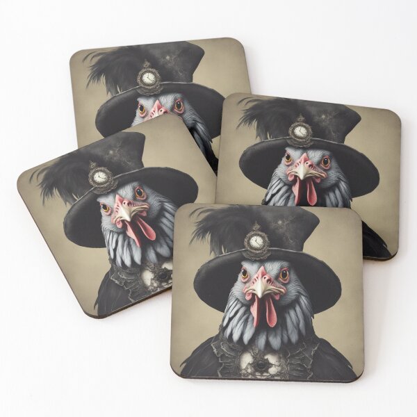 Item preview, The Regal Rooster: Victorian Timekeeper designed and sold by Feathers & Futhark.