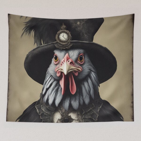 Item preview, The Regal Rooster: Victorian Timekeeper designed and sold by Feathers & Futhark.