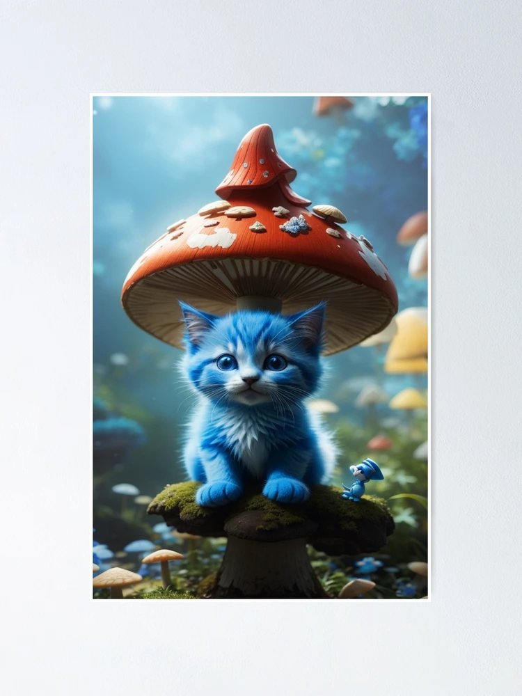 Smurf Cat Collection 9 #smurfcat Poster for Sale by Propc