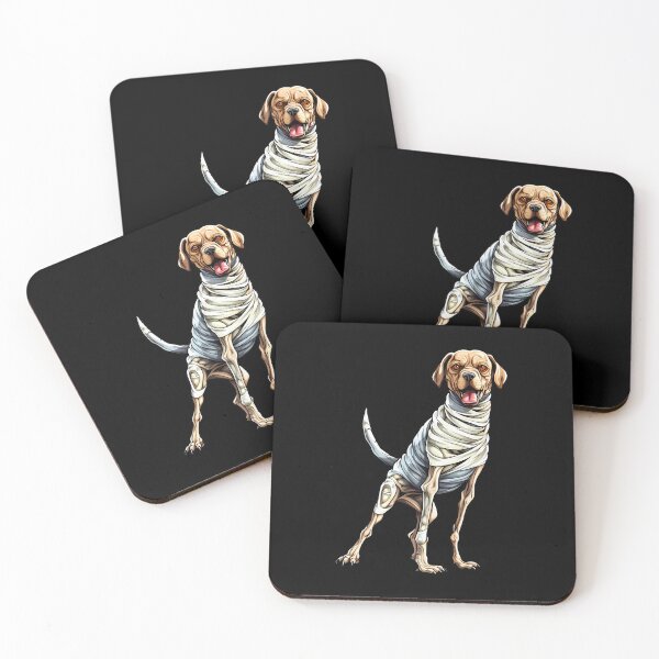 Item preview, Halloween Mummy Dog: Wrapped in Spookiness designed and sold by hamishby.