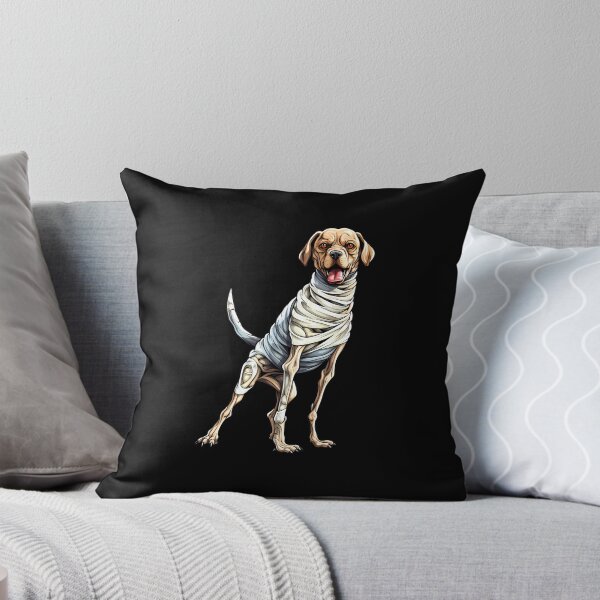 Item preview, Halloween Mummy Dog: Wrapped in Spookiness designed and sold by hamishby.