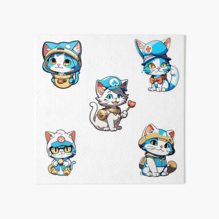 Cute Little Smurf Cat Poster for Sale by sklstore