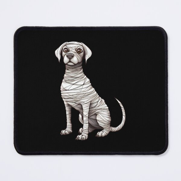 Item preview, Halloween Mummy Dog: Wrapped in Spookiness designed and sold by hamishby.