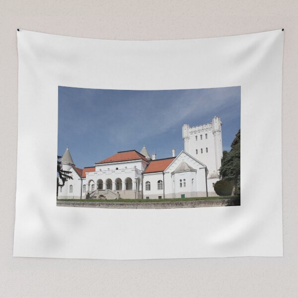 Item preview, white castle Serbia Eastern Europe designed and sold by goceris.