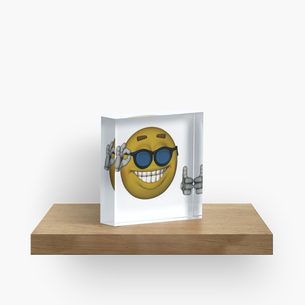 sunglasses thumbs up emoji meme