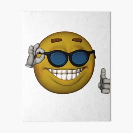 sunglasses thumbs up emoji meme