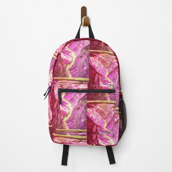 Item preview, Yellowstone National Park Waterstream, Wyoming, U.S.A, Pink, AI Generated Art - A Breathtaking, Rugged American Wilderness designed and sold by studioSharonKay.