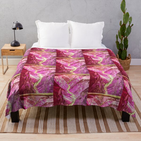 Item preview, Yellowstone National Park Waterstream, Wyoming, U.S.A, Pink, AI Generated Art - A Breathtaking, Rugged American Wilderness designed and sold by studioSharonKay.