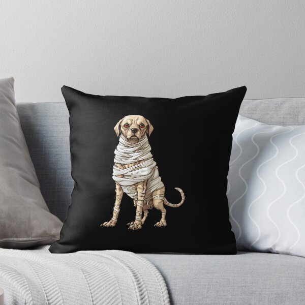 Item preview, Halloween Mummy Dog: Wrapped in Spookiness designed and sold by hamishby.