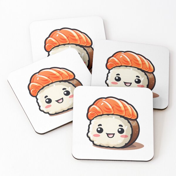 Item preview, Cute Sushi 1 Japanese Food designed and sold by TravelCamel.