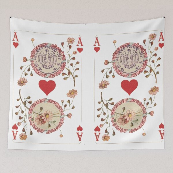 Item preview, Ancient Ace of Hearts Playing Card designed and sold by DukeGroovy.