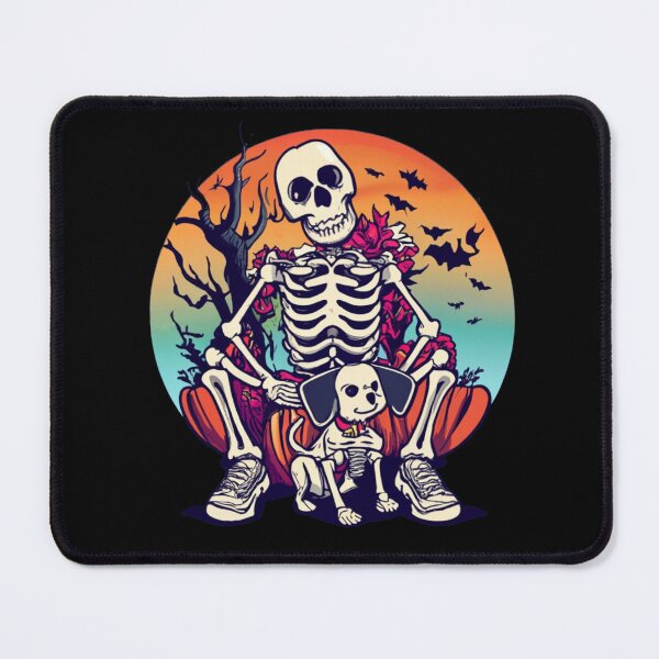 Item preview, Skeleton & Dog designed and sold by TrendyPalette.