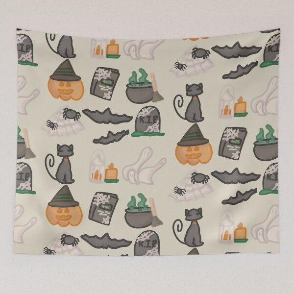 Item preview, Halloween Items Grid designed and sold by ArtsyDonut.