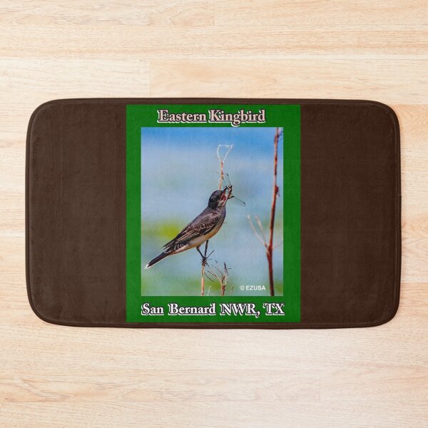 Item preview, The Perfect Gift For A Bird Lover: Eastern Kingbird, San Bernard NWR, Texas designed and sold by MoreEZUSA-Here.