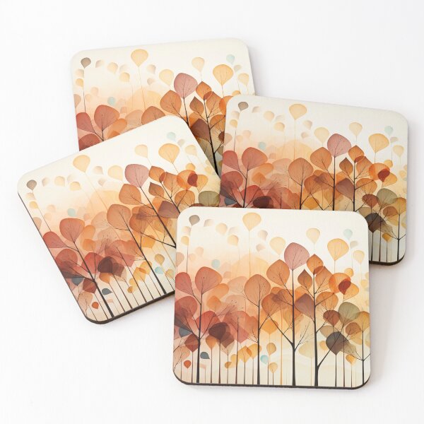 Item preview, autumn forest designed and sold by OtterFactory.