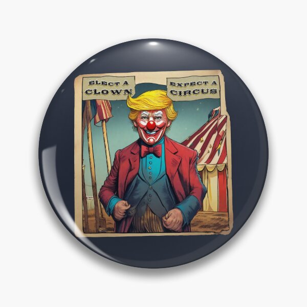 Item preview, Elect a clown, expect a circus (#05) [Create a set!] designed and sold by SolidEarthArt.