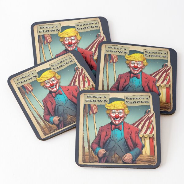 Item preview, Elect a clown, expect a circus (#05) [Create a set!] designed and sold by SolidEarthArt.