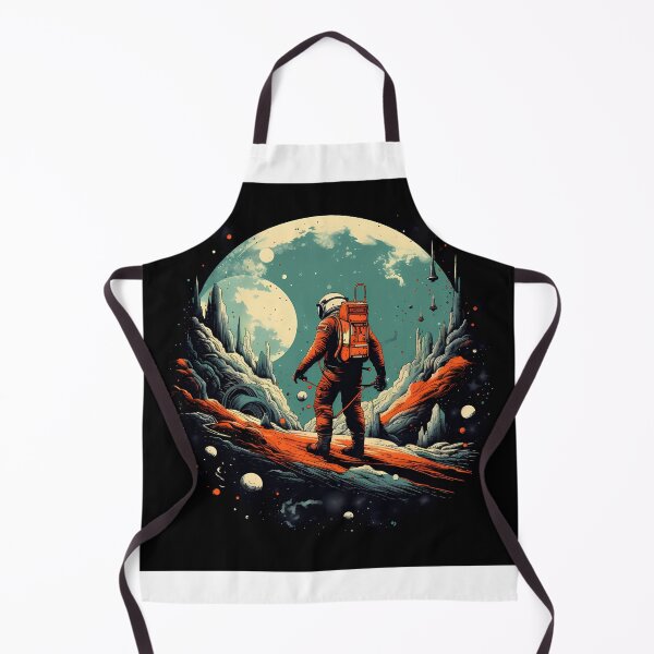 Item preview, silhouette outer space fantasy scifi designed and sold by Alongwith-a-lot.