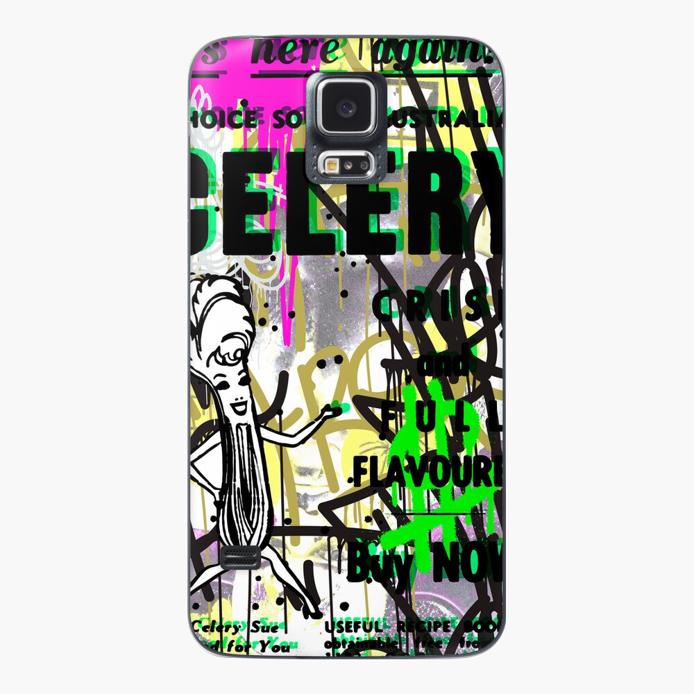 Item preview, Samsung Galaxy Skin designed and sold by blackink-design.