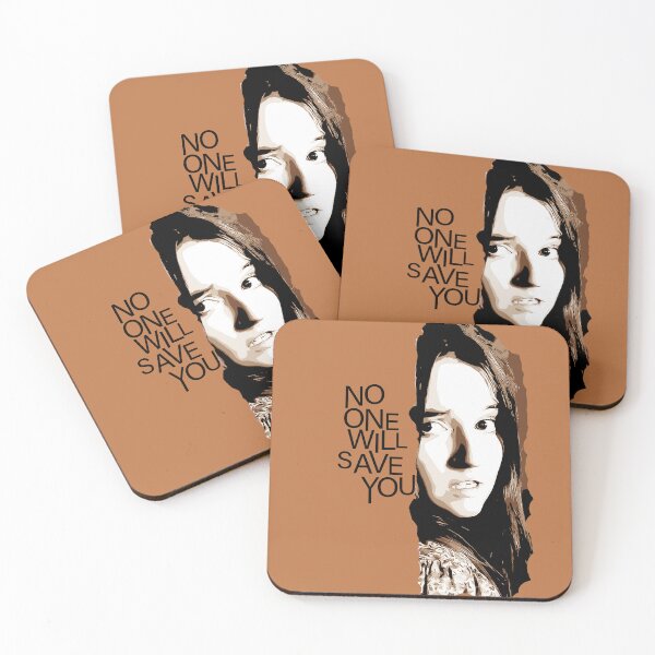Item preview, No One Will Save You horror sci-fi movie 2023 graphic design designed and sold by ironpalette.