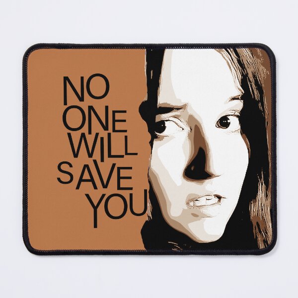 Item preview, No One Will Save You horror sci-fi movie 2023 graphic design designed and sold by ironpalette.