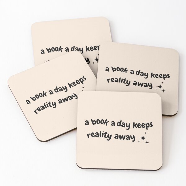 Item preview, A Book A Day Keeps Reality Away designed and sold by BookishSpace1.