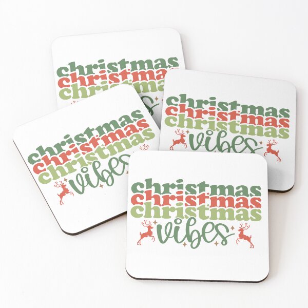 Item preview, Retro Groovy Christmas Vibes Typography Holidays designed and sold by MGdezigns.