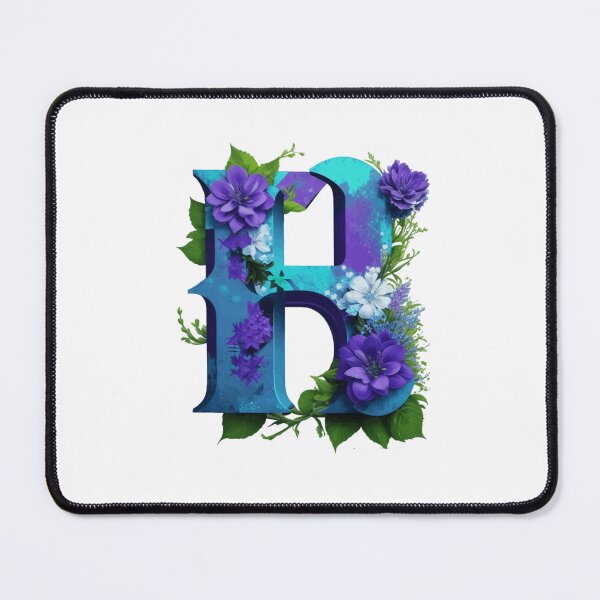 Item preview, Letter H art floral designed and sold by Kodchaporn-P.