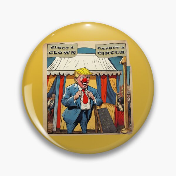 Item preview, Elect a clown, expect a circus (#08) [Create a set!] designed and sold by SolidEarthArt.