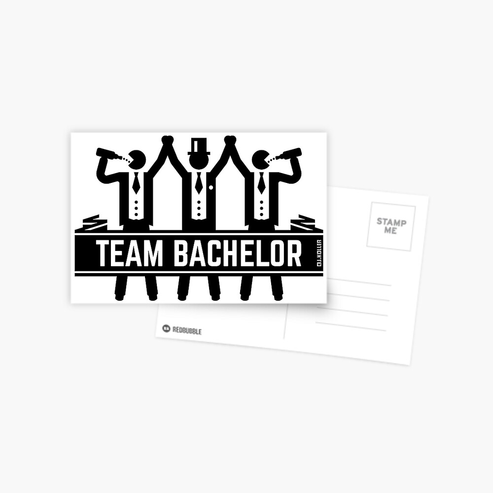 Team Bachelor (Stag Night / Bachelor Party / Black)