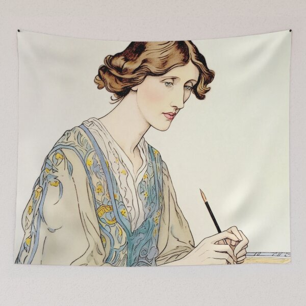 Item preview, Virginia Woolf designed and sold by ComicsFactory.