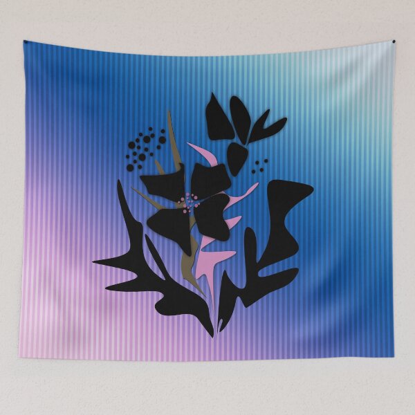 Item preview, Abstract, flowers, floral pattern, applique, stencil, minimalistic designed and sold by fuzzyfox.