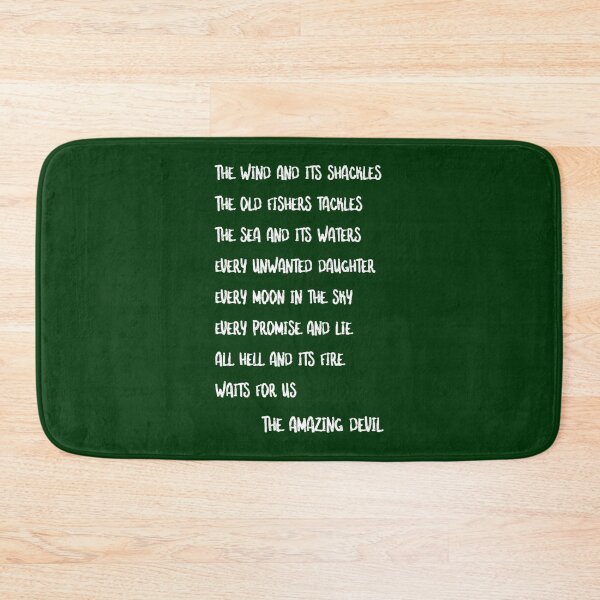 Item preview, All Hell and Its Fire - white text designed and sold by zenakulas.