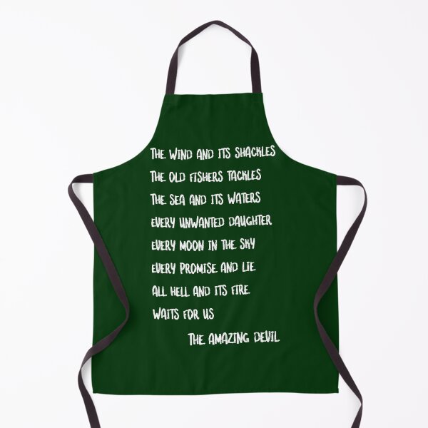 Item preview, All Hell and Its Fire - white text designed and sold by zenakulas.