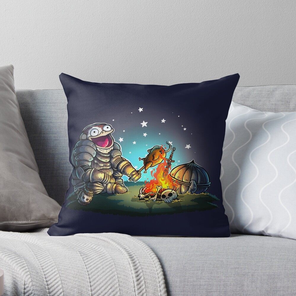 GoEaSyTwitch Fight By Your Side Throw Pillow