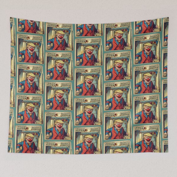 Item preview, Elect a clown, expect a circus (#10) [Create a set!] designed and sold by SolidEarthArt.