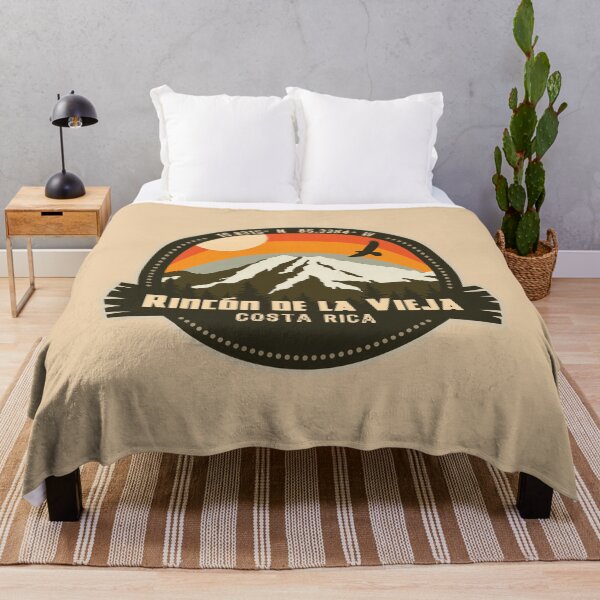 Item preview, Rincón de la Vieja Volcano Costa Rica Volcanic Eruption Retro Vintage Badge designed and sold by mountainfad.