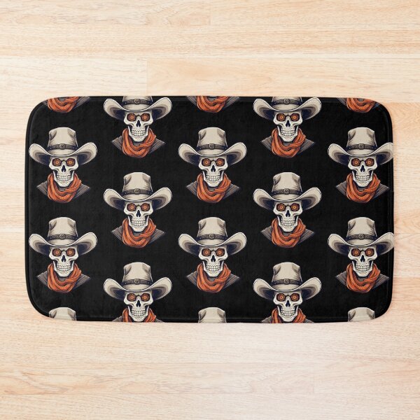 Item preview, Halloween Cowboy Skeleton With Western Hat Wild West designed and sold by PiggyBoxer.