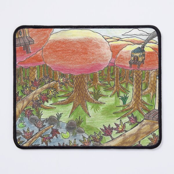 Item preview, Maple Forest Village Grove in Autumn designed and sold by GrudleBay.