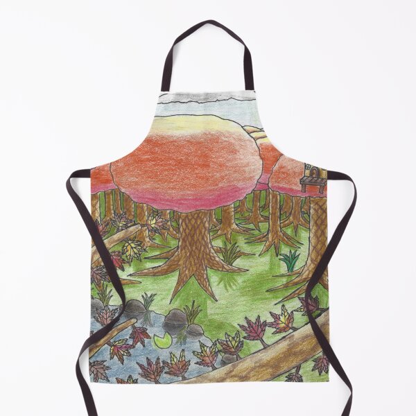 Item preview, Maple Forest Village Grove in Autumn designed and sold by GrudleBay.