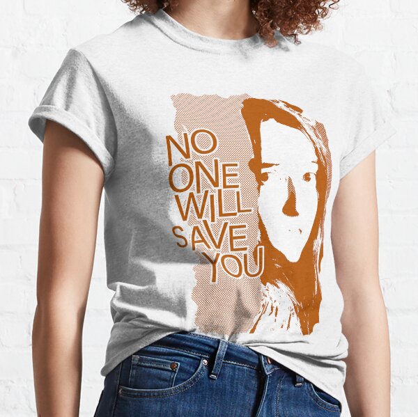 No One Will Save You horror sci-fi movie 2023 graphic design Classic T-Shirt